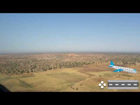 Видео: Посадка АН-26, съёмка из кабины и с земли. Landing AN-26, view from cockpit.