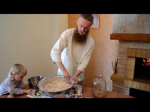 Видео: Xлеб из Русской печи от Юры П.