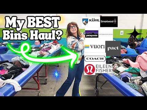 Видео: Может быть, это моя лучшая покупка года? ~ Судите сами ~ GOODWILL OUTLET BINS THRIFT Haul