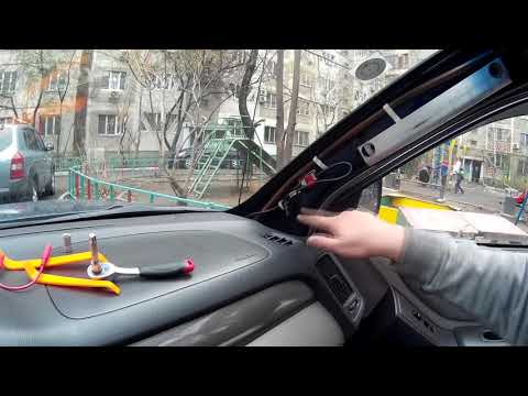 Видео: Установка камеры заднего вида в Toyota Highlander 2001