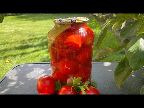 Видео: Помидоры с аспирином на зиму, великолепный вкус  по проверенному годами рецепту!
