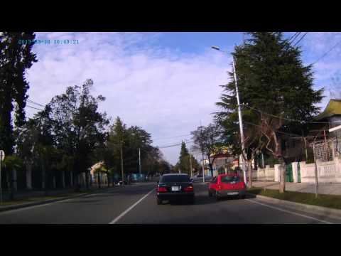 Видео: Через Кобулети 11 03 13