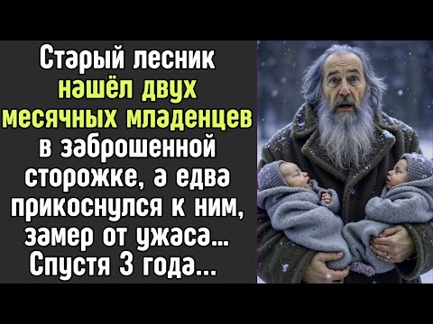 Видео: Старый ЛЕСНИК нашёл двух младенцев в заброшенной сторожке, а едва прикоснулся к ним, замер от ужаса