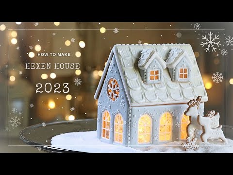 Видео: [Рождественский Hexen House 2023] Создатель печенья с глазурью готовит | Как сделать