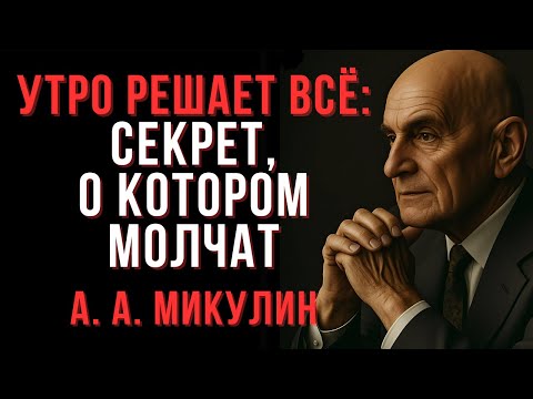 Видео: Делай это каждое утро — и ты замедлишь старение | Микулин | Мудрые Мысли