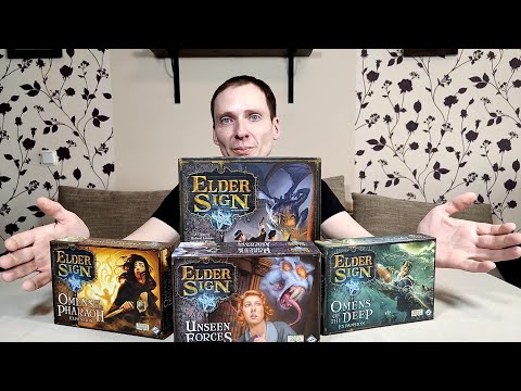 Видео: Elder Sign / Знак Древних + дополнения. Мое мнение.