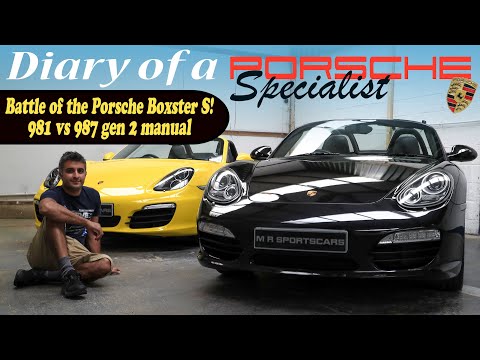 Видео: Обзор Porsche Boxster S 987.2 Gen 2 против 981: что лучше? Эпизод 8: Специалист по дневникам