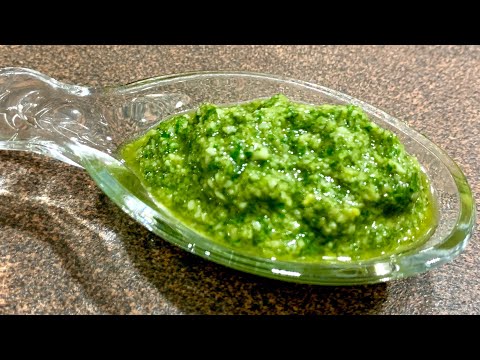 Видео: Сос Песто класически / Соус Песто - итальянский