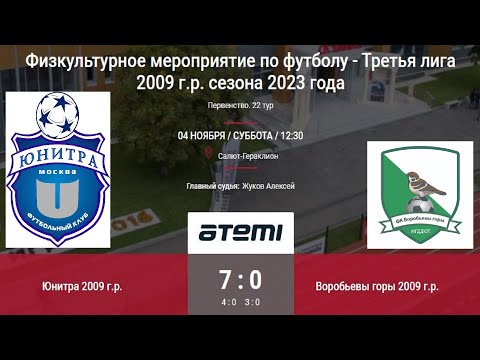 Видео: ЮНИТРА --- ВОРОБЬЕВЫ ГОРЫ //2009 // 7:0