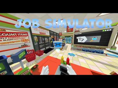 Видео: VR ПРИКОЛЫ В JOB SIMULATOR