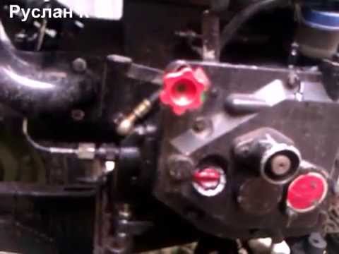 Видео: Мотоблок. Масло течёт со всех щелей.