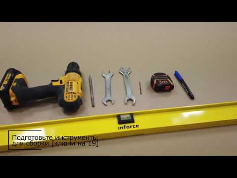 Видео: Пример сборки Х каркаса на угловые ванны Triton