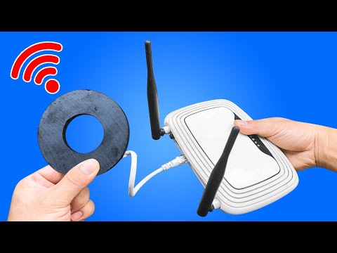 Видео: Интернет не нужен! Установите магнит на маршрутизатор WIFI и наслаждайтесь
