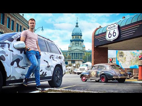 Видео: Траса 66 | Велике Будівництво в США | Ретро Америка