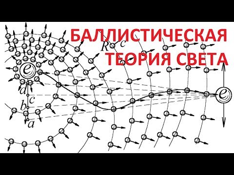 Видео: БАЛЛИСТИЧЕСКАЯ ТЕОРИЯ СВЕТА И ЕЁ ПРОВЕРКИ