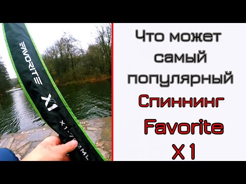 Видео: Спиннинг для джига? Favorite X1. Обзор и тест спиннинга Фаворит Икс 1.