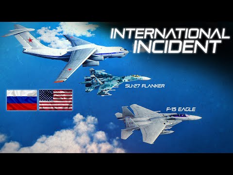 Видео: Как спровоцировать международный инцидент | Цифровой боевой симулятор F-15 Eagle против Су-27 Fla...