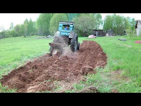 Видео: Т40 на пахоте.