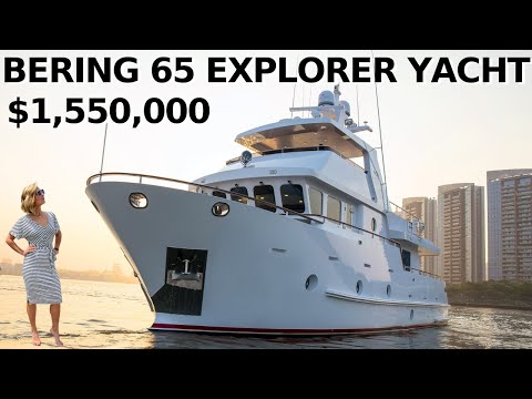 Видео: $ 1,550,000 2013 BERING 65 EXPLORER YACHT TOUR / Абсолютный владелец-оператор Go Anywhere World