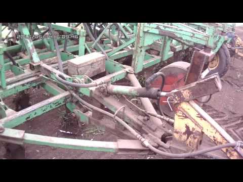 Видео: К-700А + сеялка АУП-18. Обзор часть 1