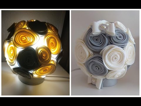 Видео: Светильник шар из изолона  за 30 минут