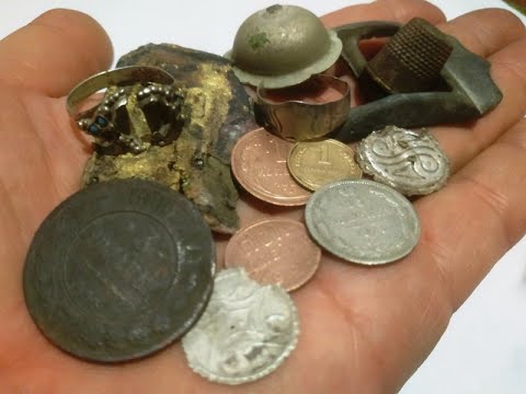 Видео: Күзгі алтын іздеу "Жарты тиын" таптым Осенний коп с Garret Ace-300i