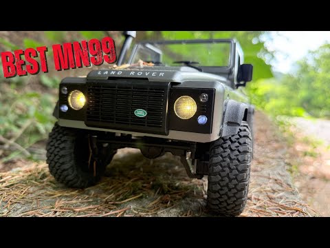 Видео: Landrover Defender на порталах/ MN99s on portals axial