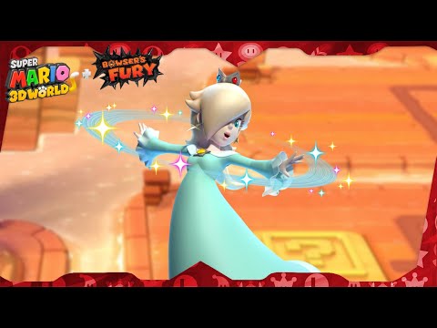 Видео: Super Mario 3D World для Switch ᴴᴰ | World 4 (все зелёные звёзды и марки) Solo Rosalina