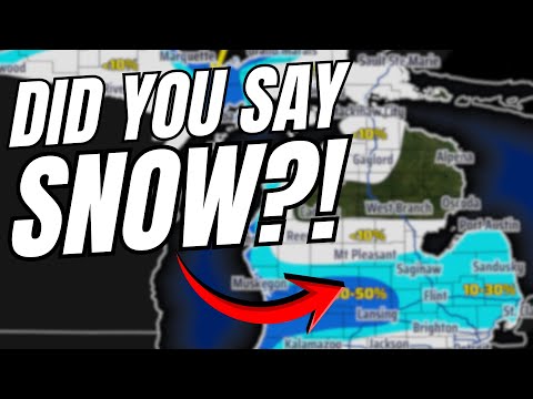 Видео: Наш первый снегопад в этом году…