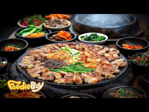 Видео: Корейская кухня, которую обязательно стоит попробовать! Барбекю, кимчи, лапша, курица, токпокки