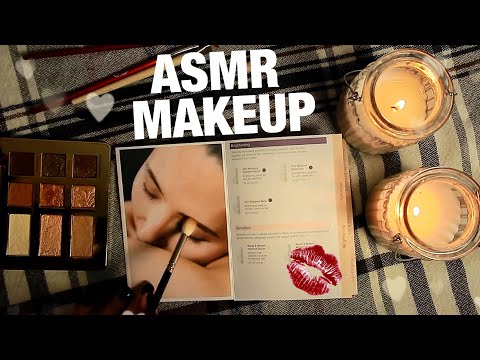 Видео: АСМР МАКИЯЖ ЖУРНАЛУ. ТИХИЙ ГОЛОС. О КОСМЕТИКЕ И КИСТОЧКАХ. ASMR Applying makeup to magazines.