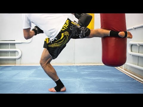 Видео: Как спрятать лоу кик в связке ударов / Лоу-кик передней ногой