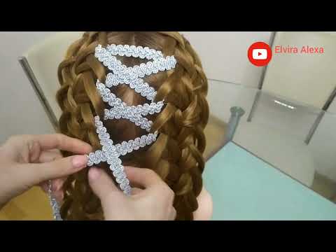 Видео: Ажурные косы. Подробные видео