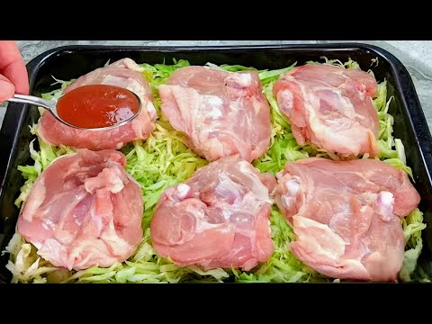 Видео: Только капуста и куриные бедра: Теперь я больше не жарю! Канадская семья научила, готово за 60 минут