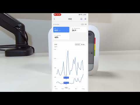 Видео: Датчик CO2 qingping