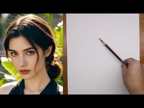 Видео: Легко рисуйте лица с помощью этих методов для начинающих | Простой урок рисования портретов