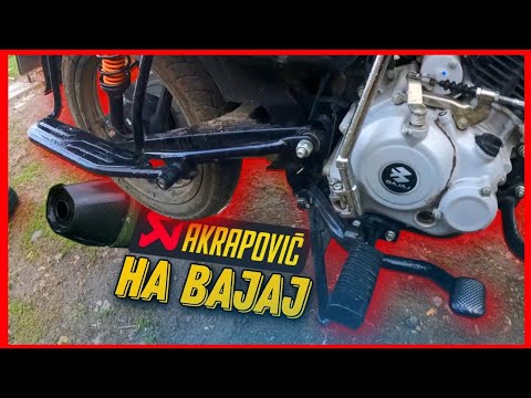 Видео: СТАВИМ ВЫХЛОП AKRAPOVIĆ НА МОТОЦИКЛ BAJAJ BOXER 150 КАК СТАВИТЬ AKRAPOVIĆ НА BAJAJ BOXER 150?