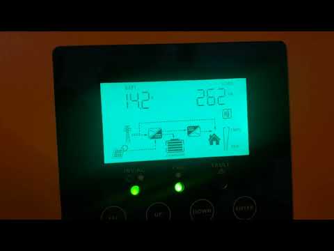 Видео: Функция подмешивания в инверторе 1.5 kwt 12v PowMr