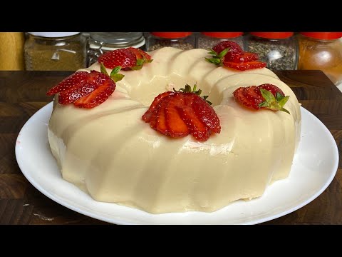 Видео: Десерт без духовки, муки и яиц. Панна котта из РЯЖЕНКИ, цыганка готовит.