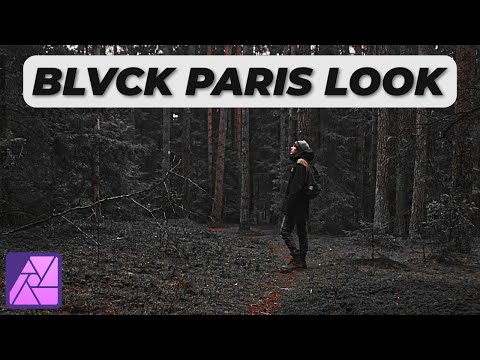 Видео: Цветовая гамма BLVCK — Учебное пособие по Affinity Photo