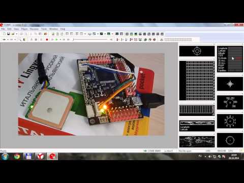 Видео: APM 2.6 загрузка файла конфигурации в GPS U-BLOX NEO-6M