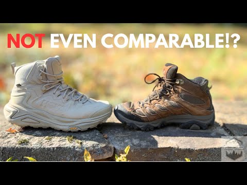 Видео: Hoka Kaha 3 против Merrell Moab 3 | Это было удивительно...