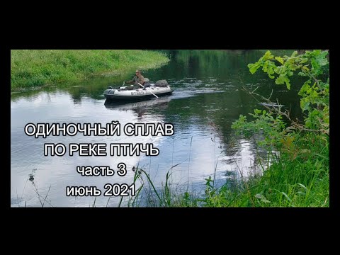 Видео: Одиночный сплав // Птичь // Часть 3 //