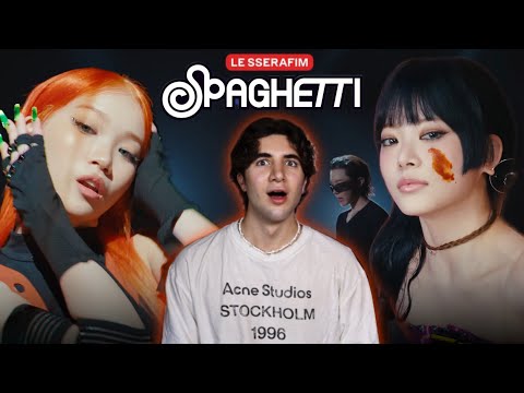 Видео: LE SSERAFIM (레세라피ム) «SPAGHETTI (с участием Джей-Хоупа из BTS)» ОФИЦИАЛЬНАЯ РЕАКЦИЯ НА MV!!