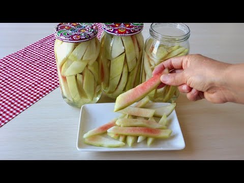 Видео: Вы никогда не видели такой маринованный огурец ❗️ ✅️КАК ПРИГОТОВИТЬ СОЛЕНЬЯ ИЗ АРБУЗНОЙ КОРОЛЕК ⁉️