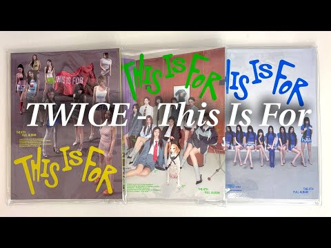 Видео: 🍰 распаковка альбомов Twice - This is For (photobook ver.) 🍒 kpop album unboxing