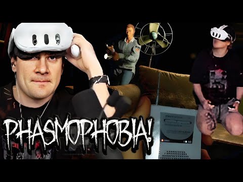 Видео: БРАТИШКИН ИГРАЕТ В PHASMOPHOBIA в VR