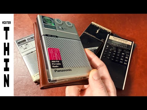 Видео: «Шпионское» радио ЦРУ Mr Thin от Panasonic.