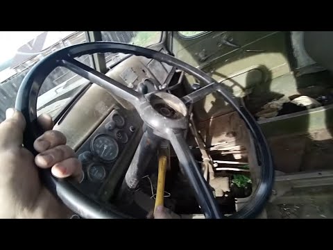Видео: ЗИЛ-157. Демонтаж "корявой" кабины.