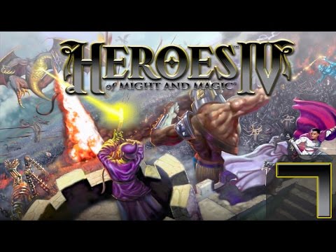 Видео: Heroes of Might and Magic 4 Прохождение(Невозможно) #7 Сила 1-2